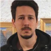 Pittore professionista impartisce lezioni online di disegno e pittura